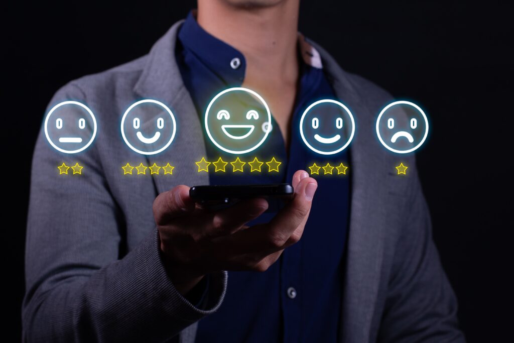 dor do cliente mybrief blog avaliação positiva do cliente